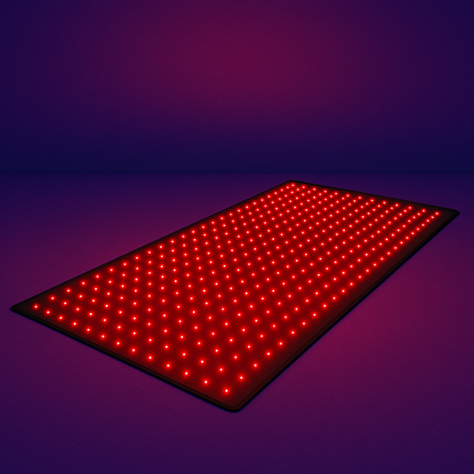 Red Light Therapy Mat – Helkropps Rødt & NIR Lys (660nm + 850nm)